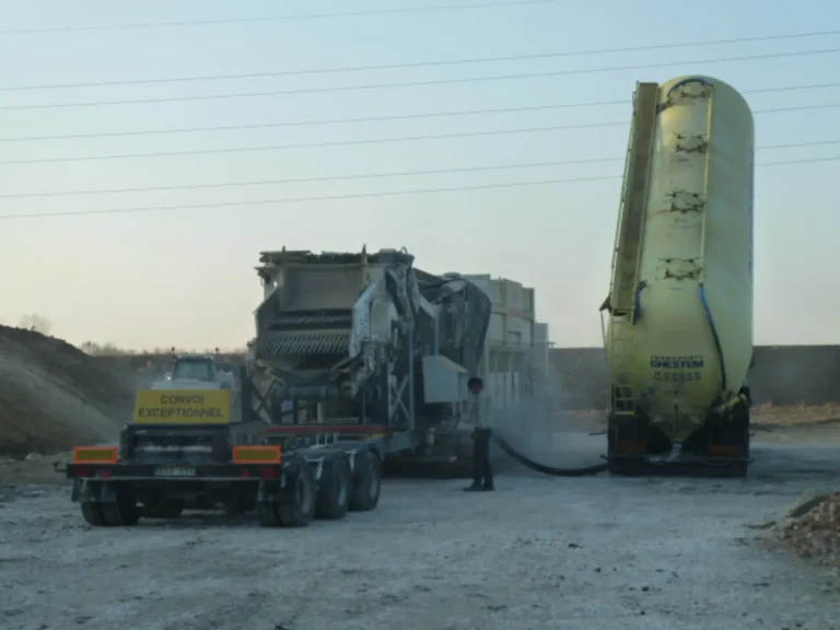 chantier deblai chaux gretz armainvilliers